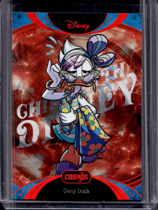 Daisy Duck 2025 Kakawow Cosmos #CDT-TR-48 Chill with Disney - COSMOS Red /75 RAW