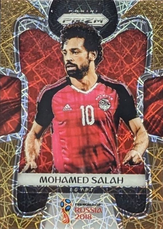 2018 Prizm World Cup #54 Gold Lazer /15