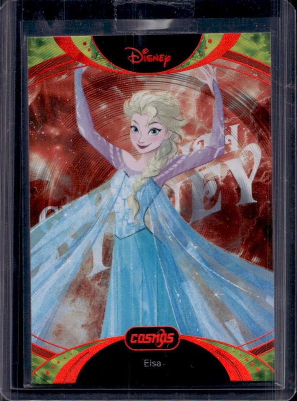 Elsa 2025 Kakawow Cosmos #CDT-TR-85 Chill with Disney - COSMOS Red /75 RAW
