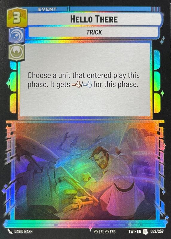 2024 Twilight of the Republic #52 Foil