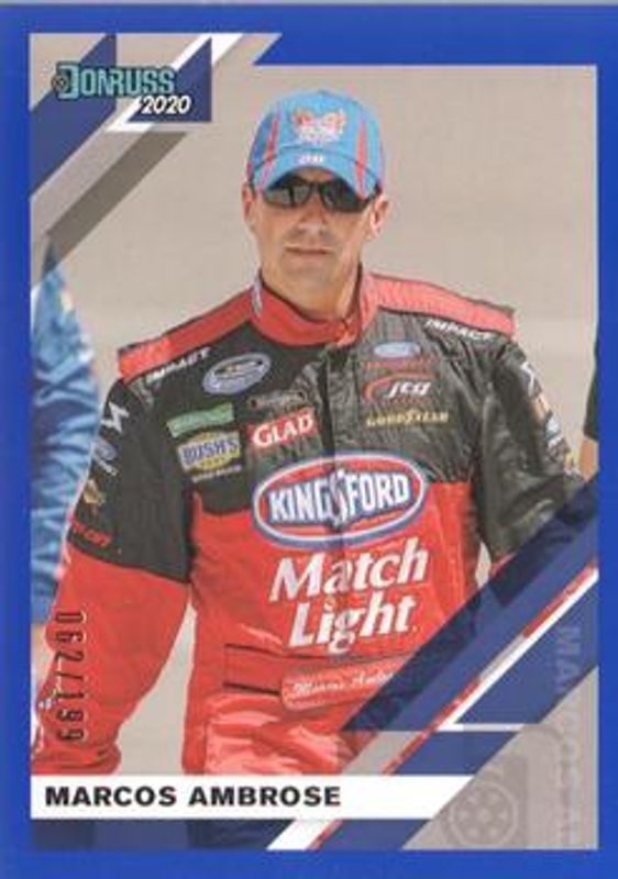 2020 Donruss NASCAR #92 Blue /199