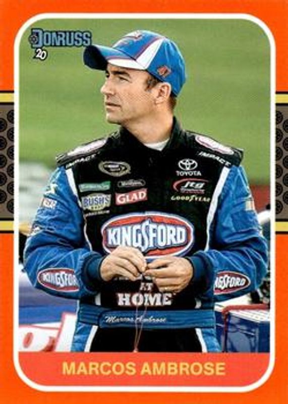2020 Donruss NASCAR #173 Orange