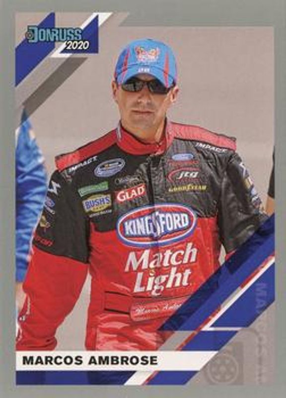 2020 Donruss NASCAR #92 Silver