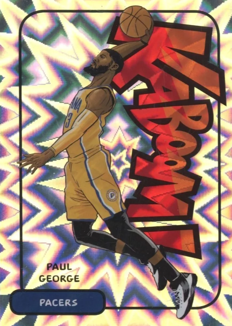 Paul George 2016 Excalibur #17 Kaboom! /(SSP) Price Guide - Sports 