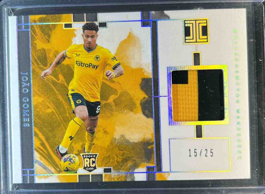 Joao Gomes 2023 Impeccable Premier League #IM-JGS Impeccable Materials - Silver /25 RAW