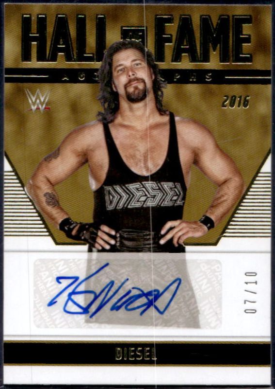2022 Chronicles WWE #HF-DSL Hall of Fame Autographs - Gold /10
