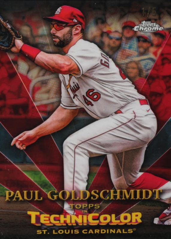 2023 Topps Chrome #TT-15 Topps in Technicolor - Red Refractor /5