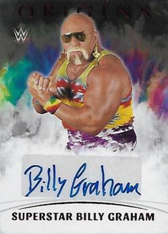 2022 Chronicles WWE #OA-SBG Origins Autographs - Red