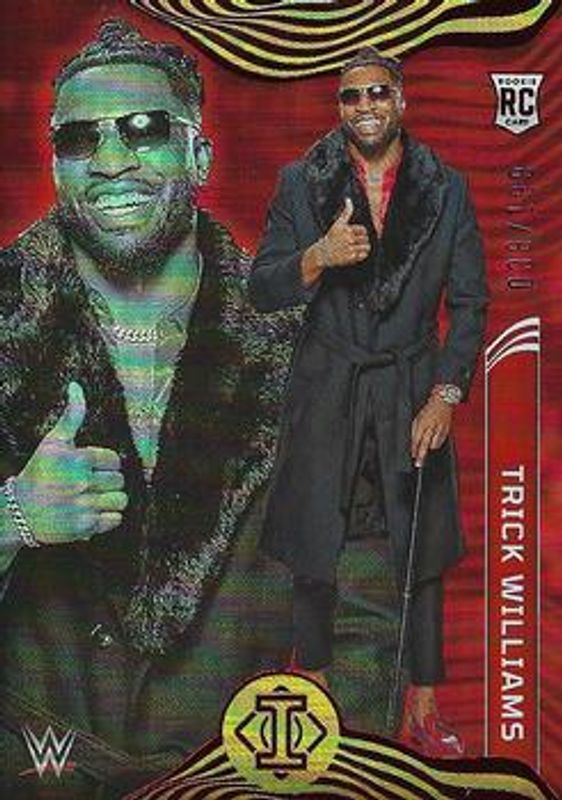 2022 Chronicles WWE #264 Red /199