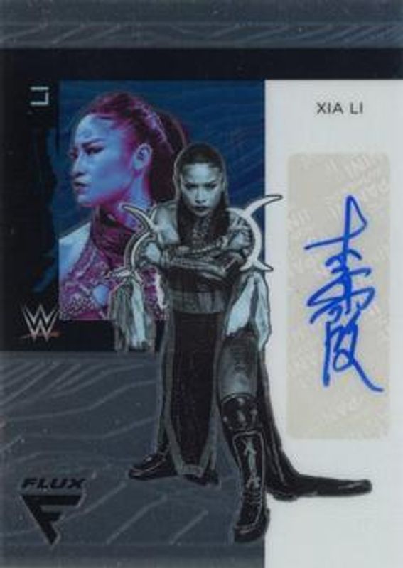 Xia Li 2022 Chronicles WWE #FX-XLI Flux Auto RAW