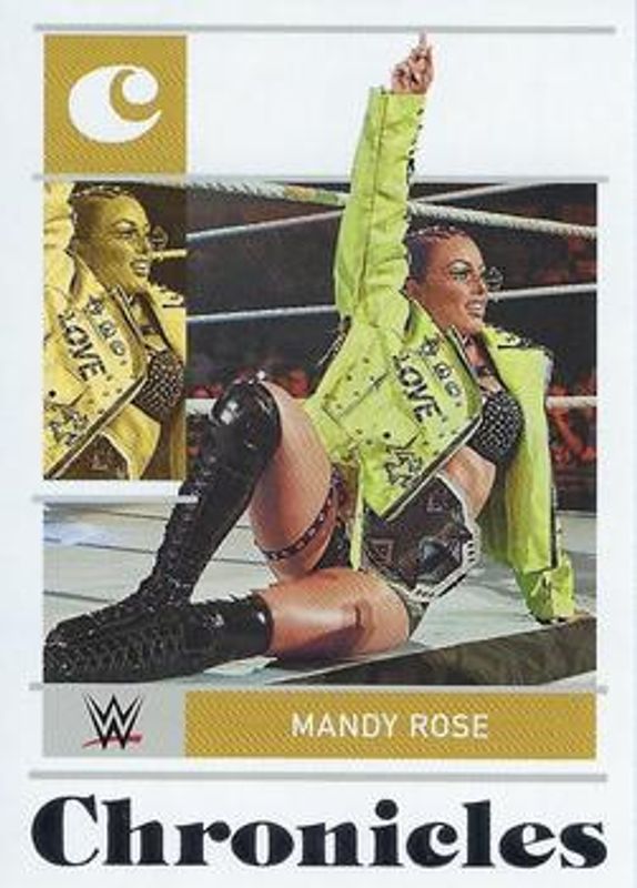 Mandy Rose 2022 Chronicles WWE #13 Base /99 RAW