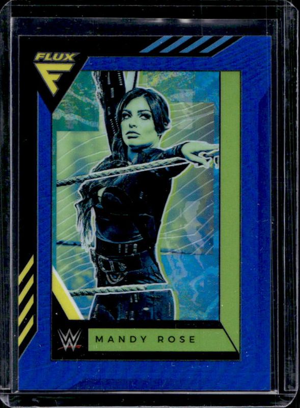 Mandy Rose 2022 Chronicles WWE #326 Blue /99 RAW