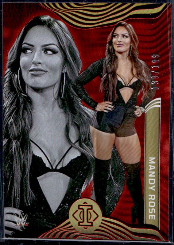 Mandy Rose 2022 Chronicles WWE #271 Red /199 RAW