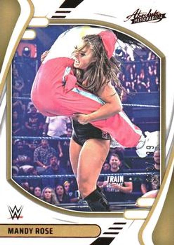 Mandy Rose 2022 Chronicles WWE #123 Red /199 RAW
