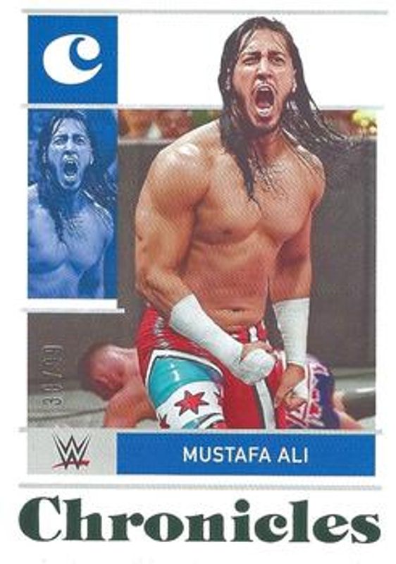 2022 Chronicles WWE #36 Green /25