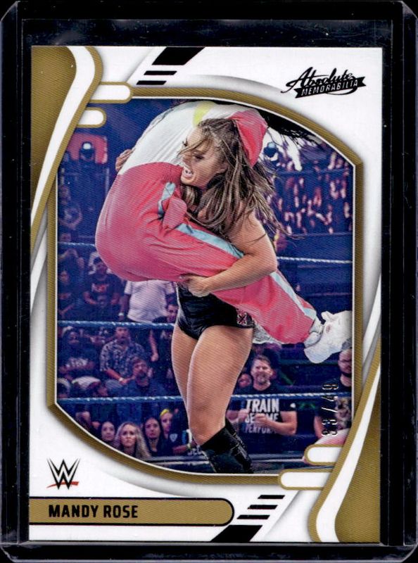 Mandy Rose 2022 Chronicles WWE #123 Purple /49 RAW