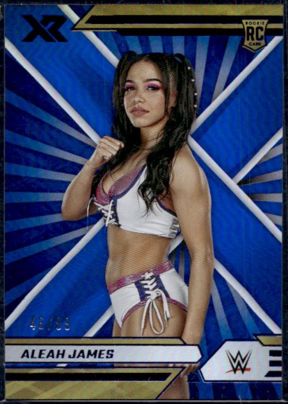 2022 Chronicles WWE #299 Blue /99