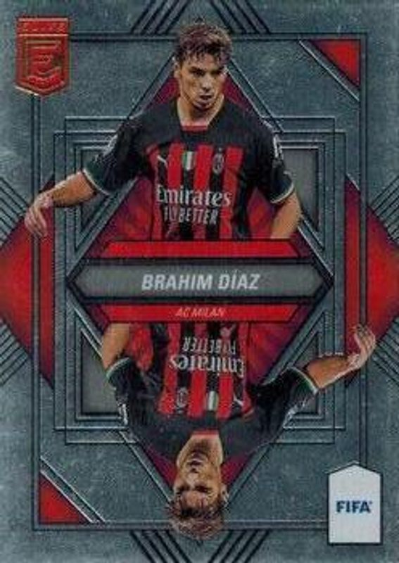 Brahim Diaz 2022 Donruss Elite FIFA #1 Elite Deck RAW