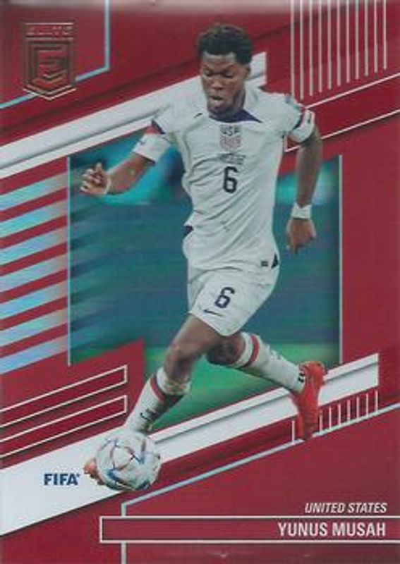 2022 Donruss Elite FIFA #200 Red