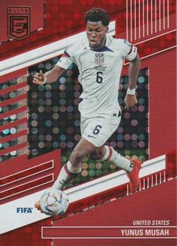 2022 Donruss Elite FIFA #200 Disco Red