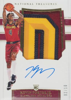 2019 National Treasures #139 Rookie Patch Auto - Gold /10