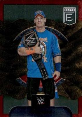 2023 Elite WWE #1 Title Waves - Red /99