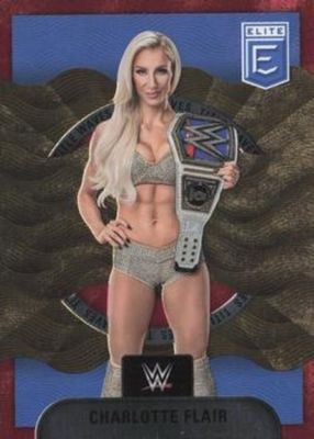 2023 Elite WWE #2 Title Waves - Red /99