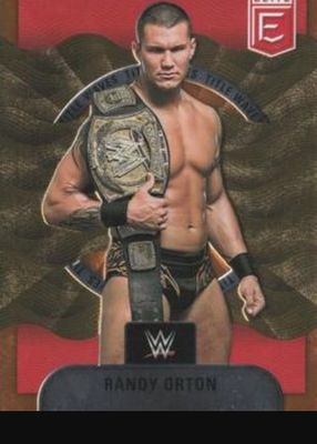 2023 Elite WWE #5 Title Waves - Orange /49
