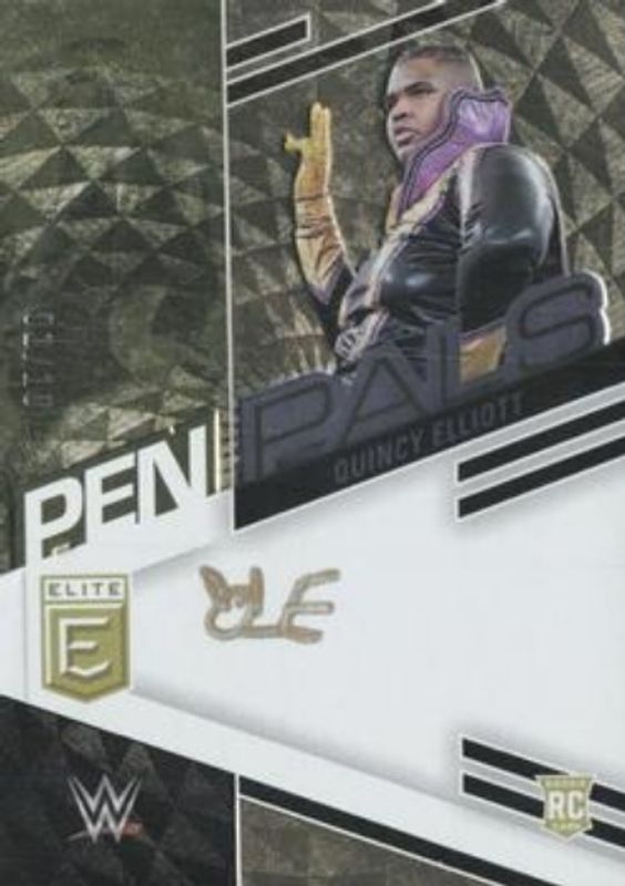 2023 Elite WWE #PL-QEL Pen Pals - Gold /10