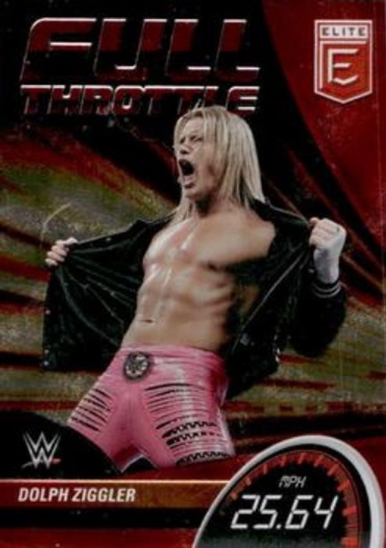 2023 Elite WWE #8 Full Throttle - Red /99