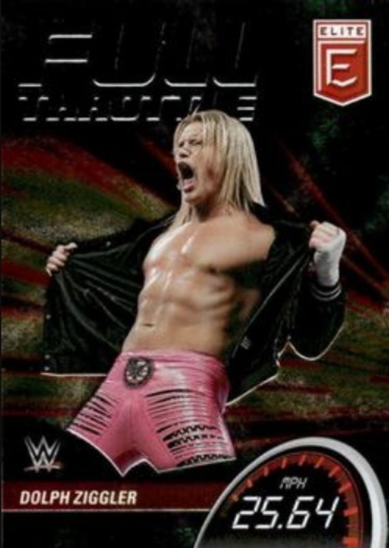 2023 Elite WWE #8 Full Throttle - Green