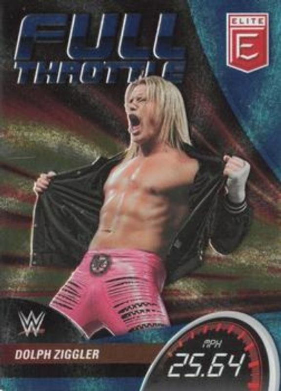 2023 Elite WWE #8 Full Throttle - Teal /25