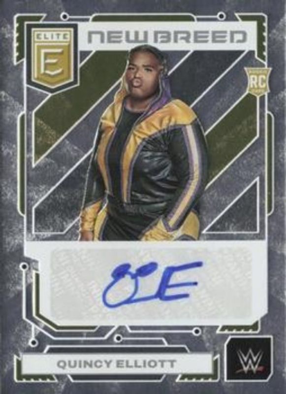 2023 Elite WWE #NB-QEL New Breed Autographs