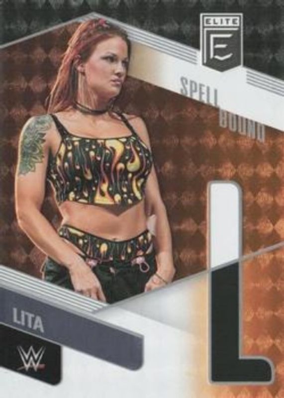 2023 Elite WWE #24 Spellbound - Orange /49