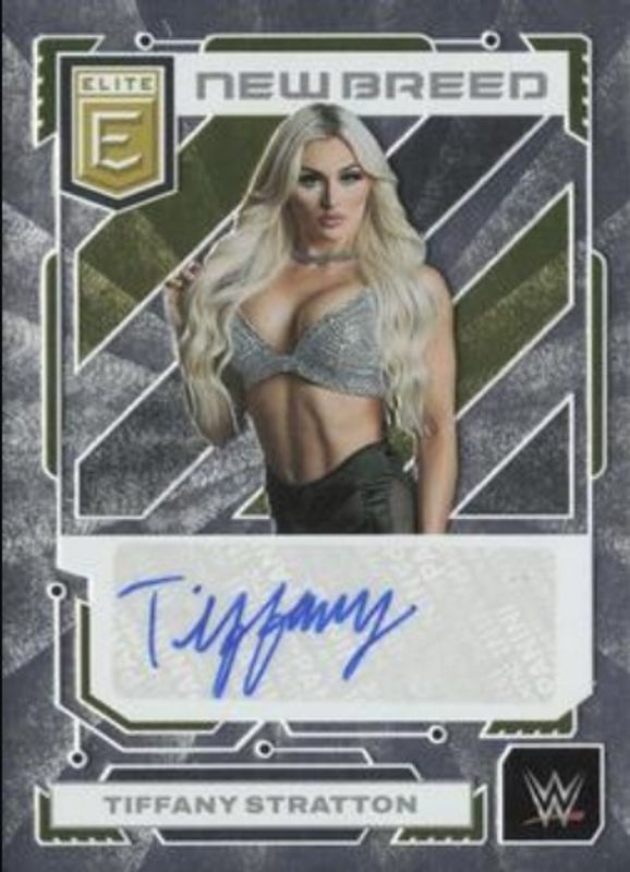 Tiffany Stratton 2023 Elite WWE #NB-TST New Breed Autographs RAW