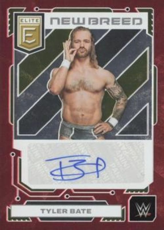 2023 Elite WWE #NB-TBT New Breed Autographs - Red /49