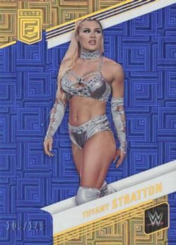 Tiffany Stratton 2023 Elite WWE #99 Blue /149 RAW