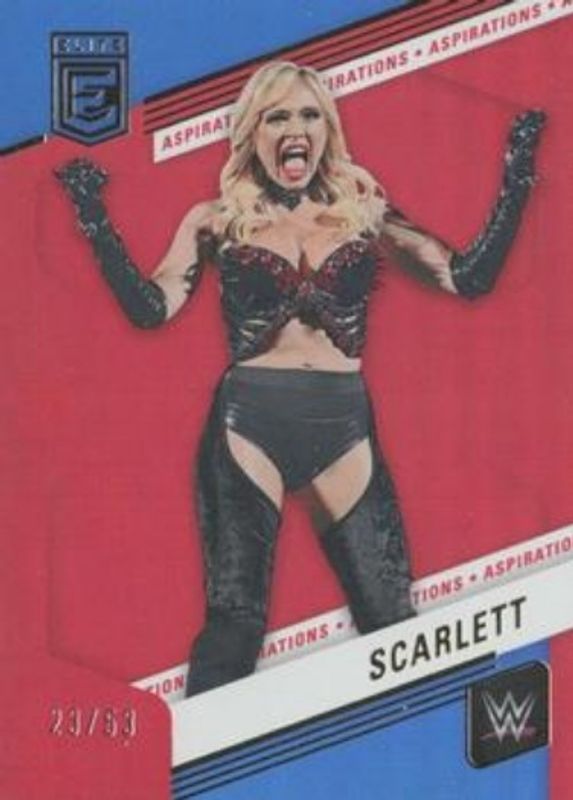 2023 Elite WWE #72 Aspirations /53