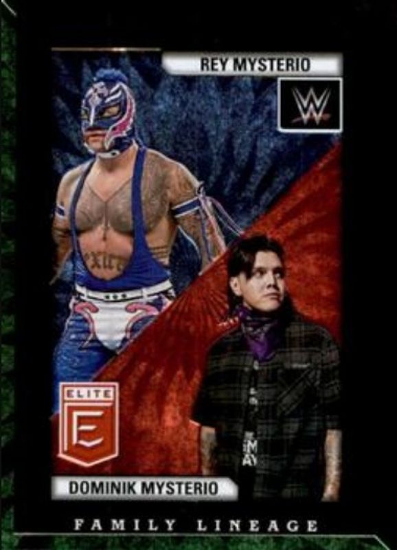 Rey Mysterio 2023 Elite WWE #7 Family Lineage - Green RAW