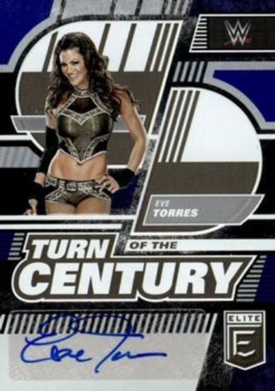 2023 Elite WWE #TC-EVT Turn of the Century Signatures - Blue /25