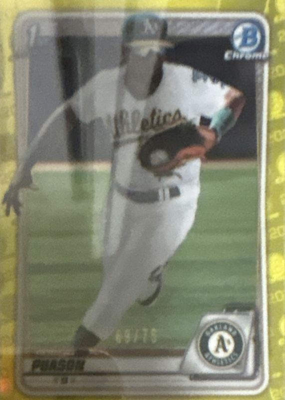 2020 Bowman #BCP-145 Chrome Prospects - Yellow Refractor /75 (1st)