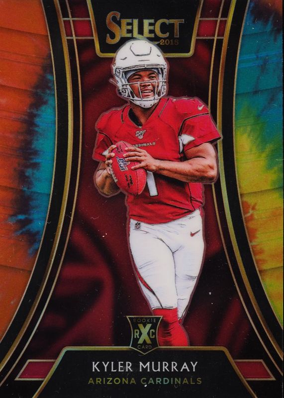 Kyler Murray 2018 Select #301 XRC Prizm - Tie-Dye /25 RAW