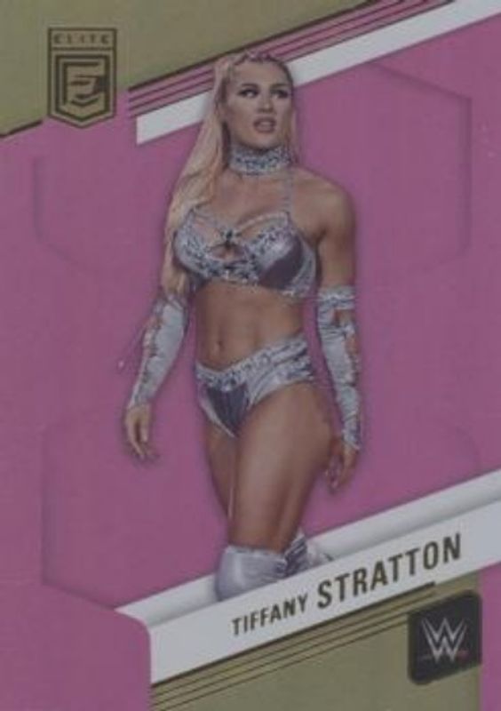 Tiffany Stratton 2023 Elite WWE #99 Pink RAW