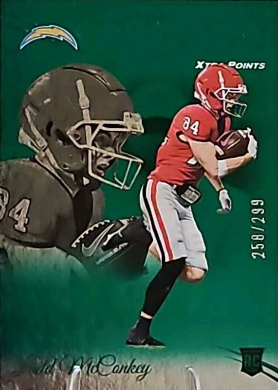 Ladd McConkey 2024 Prestige #331 Green Xtra Points /299 Rookie RAW
