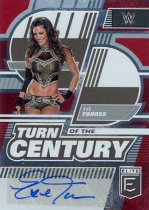 2023 Elite WWE #TC-EVT Turn of the Century Signatures - Red /49