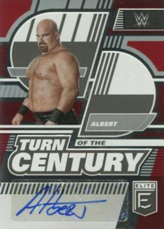 2023 Elite WWE #TC-ALB Turn of the Century Signatures - Red /49