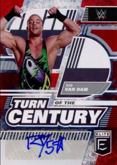 Rob Van Dam 2023 Elite WWE #TC-RVD Turn of the Century Signatures - Red ...