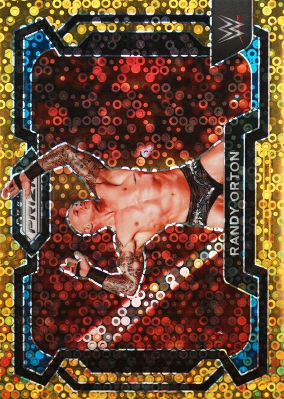 2024 Prizm WWE #17 Under Card Gold /10