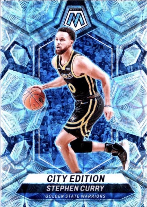 Stephen Curry 2023 Mosaic #276 City Edition - International PSA 10