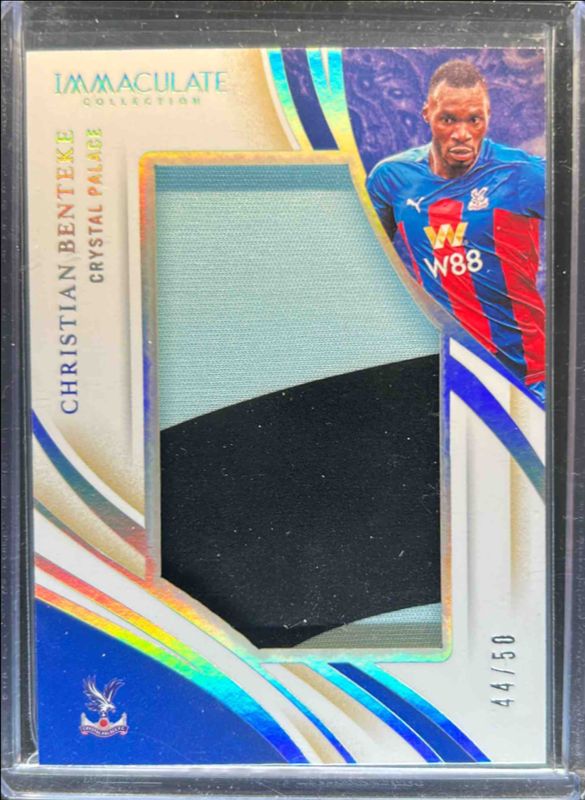 Christian Benteke 2020 Immaculate #JN-CB Jersey Numbers /41 RAW